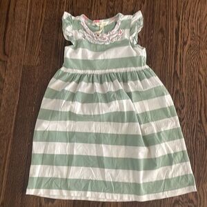 Matilda Jane green stripe dress